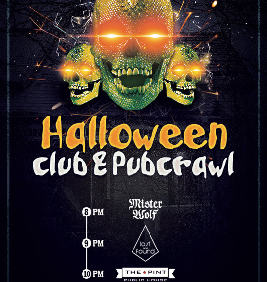 Halloween Pub & Club Crawl 2025!